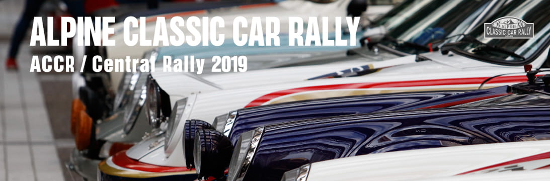 ALPINE CLASSIC CAR RALLY　ACCR/Central Rally 2019